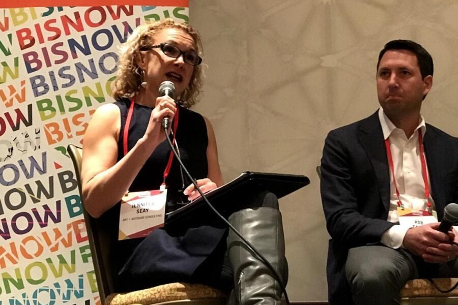 Jen Seay speaking live