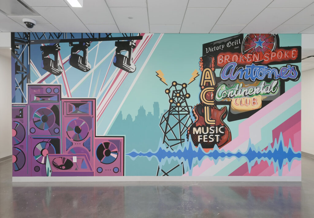 Austin Energy Mural - ACL Austin Energy Mural - ACL