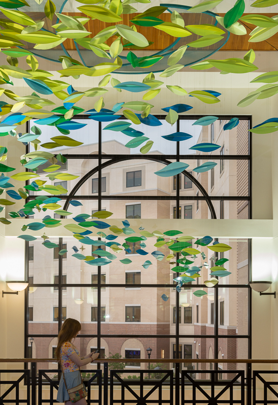 A8 TX State_Chautauqua Hall_River of Leaves (2) Texas State Chautauqua Hall River of Leaves