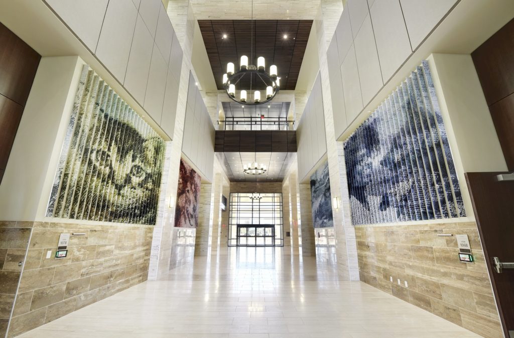 Raymond Hall - green and blue Raymond Hall - green and blue