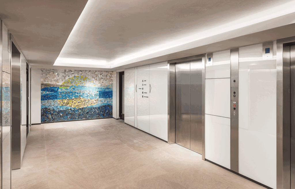 enrich-office-space-with-art-6 mosaic at 1121 at Symphony Square